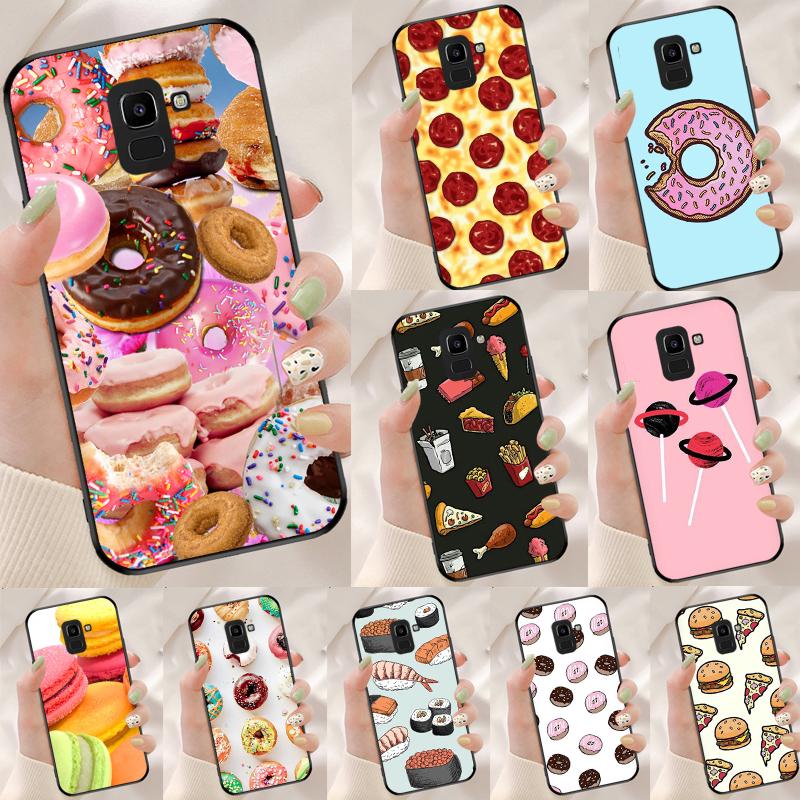 Pizza Sushi Food Donuts For Samsung Galaxy M31 M11 M23 M12 M13 M14 M15 M35 M55 M34 M54 M33 M53 M32 M52 M06 M16 Case