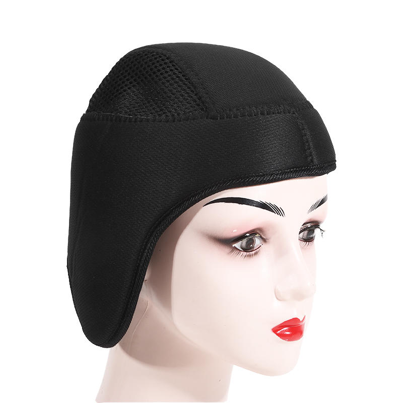 Winter Windproof and Coldproof Electric Motorcycle Helmet Liner Warm Beanie Padded Ear Protection Head Cover Motorbike Helmet Liner Cycling Equipment
