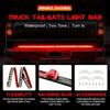 60 Inch Arrow LED Tailgate Light Bar Strip for Truck Flexible Switchback Red Amber Yellow Sequential Led Light- Waterproof