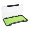 Fly Fishing Box Portable Transparent Impact Resistance Waterproof Silicone Fly Box for Outdoor Fishing 103x17x188mm
