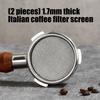 51/53/58mm Coffee Filter Screen Heat Resistant Mesh Portafilter Coffee Making Puck Screen for Espresso Machine