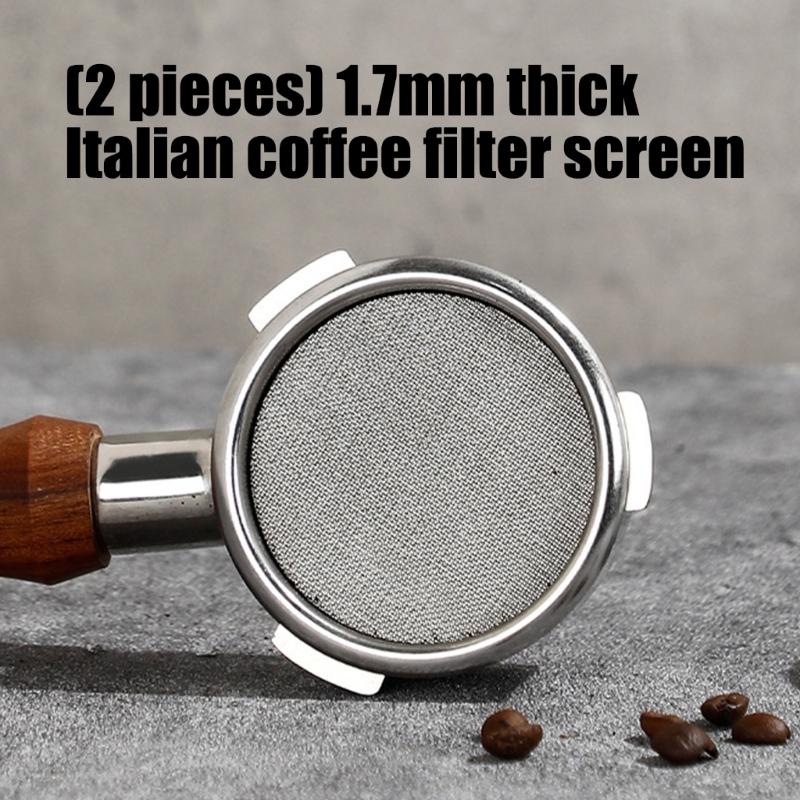 51/53/58mm Coffee Filter Screen Heat Resistant Mesh Portafilter Coffee Making Puck Screen for Espresso Machine
