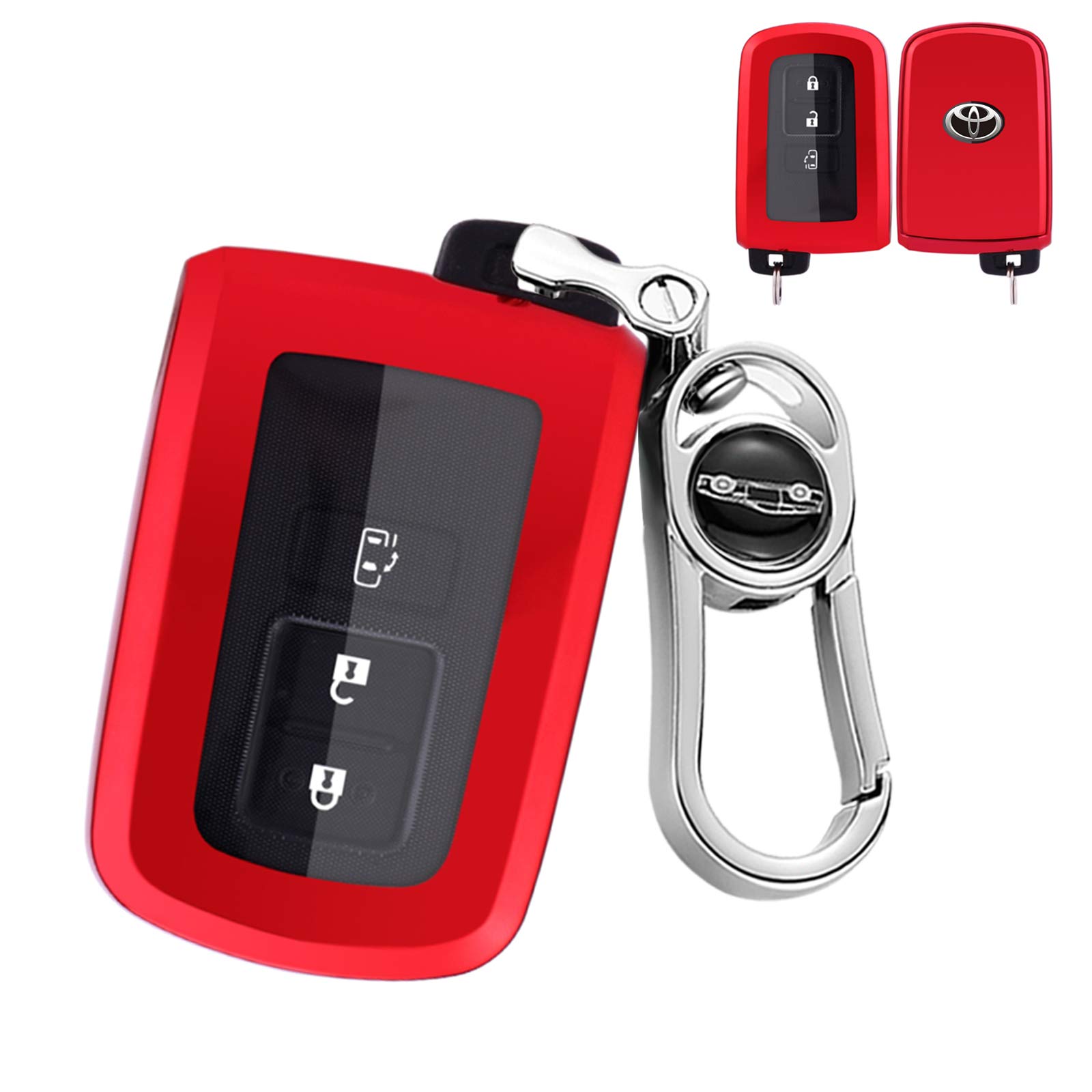 

Smart Key Case, Toyota Noah (NOAH) 80 Series Voxy (VOXY) 80 Series Esquire H26.10 червоний