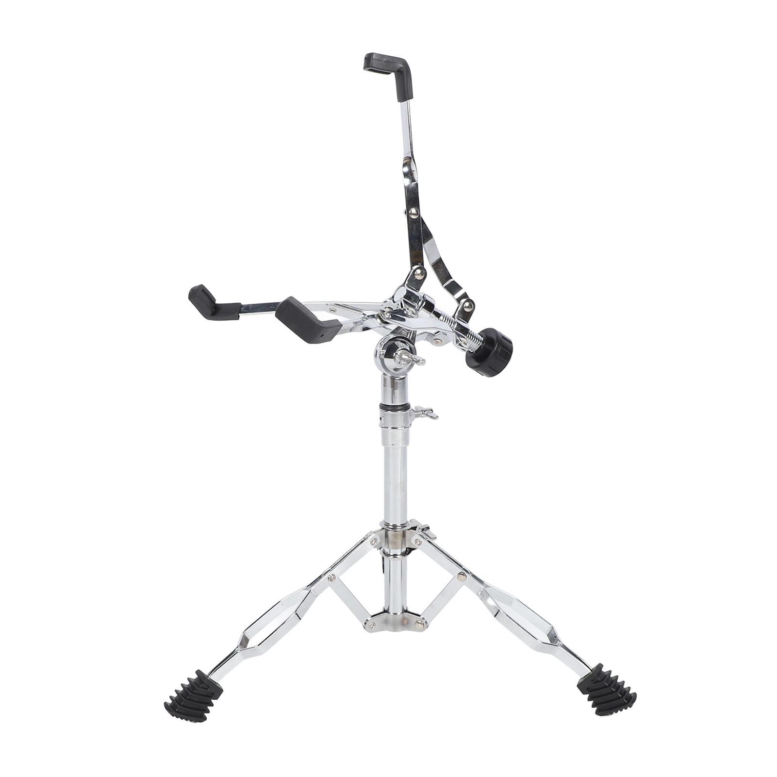 

Snare Drum Stand Double Braced Tripod Construction Height Adjustable Non Slip Snare Stand for Stage Practice