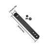 Quick Installation Belt Clip for Outdoor Camping Hiking Rubberized