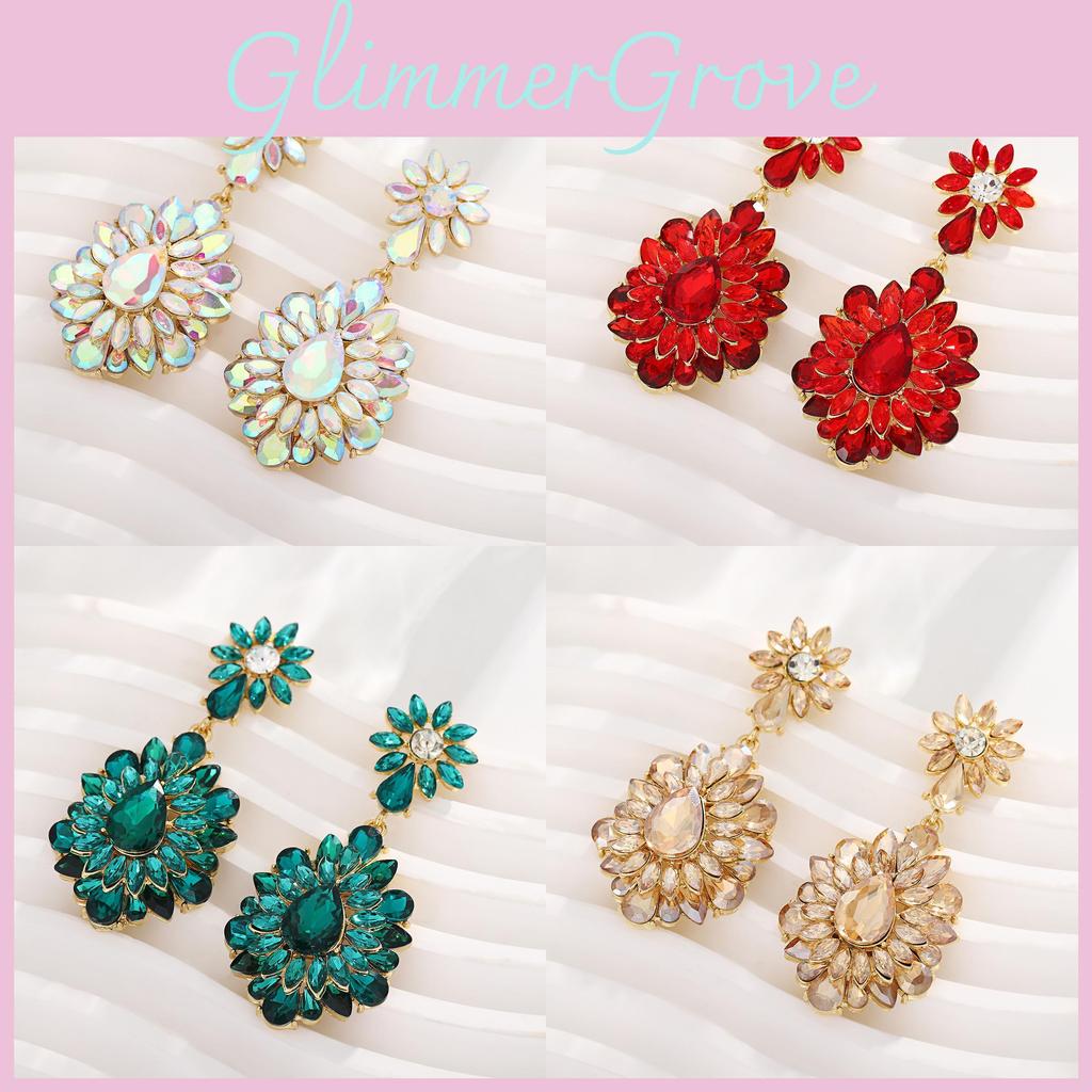 Womens Trendy Alloy Drop Earrings With Unique Style For Bridal And Formal Wear