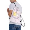 Custom P-Pompompurines Drawstring Backpack Women Men Sport Gym Sackpack Foldable Dog Anime Shopping Bag Sack