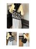 Japanischer Stil Canvas Tote mit großem Fassungsvermögen für Damen - Vielseitige Einzel-Schulter- & Umhängetasche mit Buchstaben