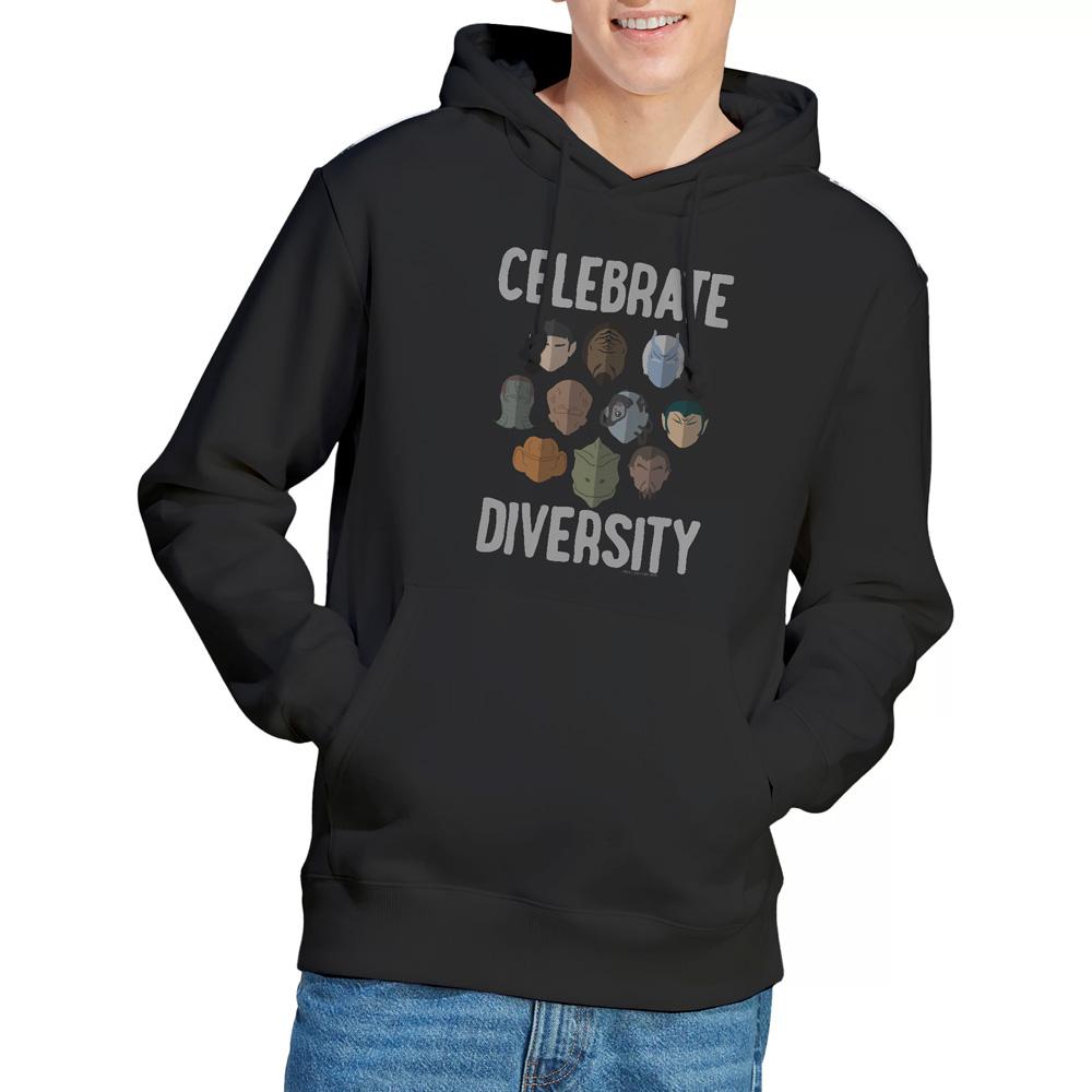 Star Trek Mens The Celebrate Diversity Hoodie