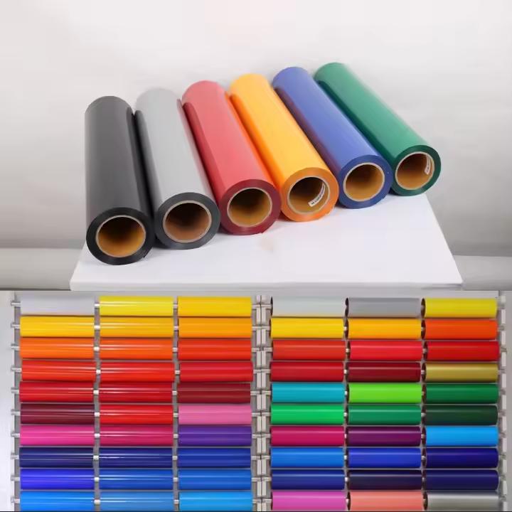 Eco-Solvent Printable Color Vinyl with Self-Adhesive for Temporary Event Decor & Glass Decals розовый