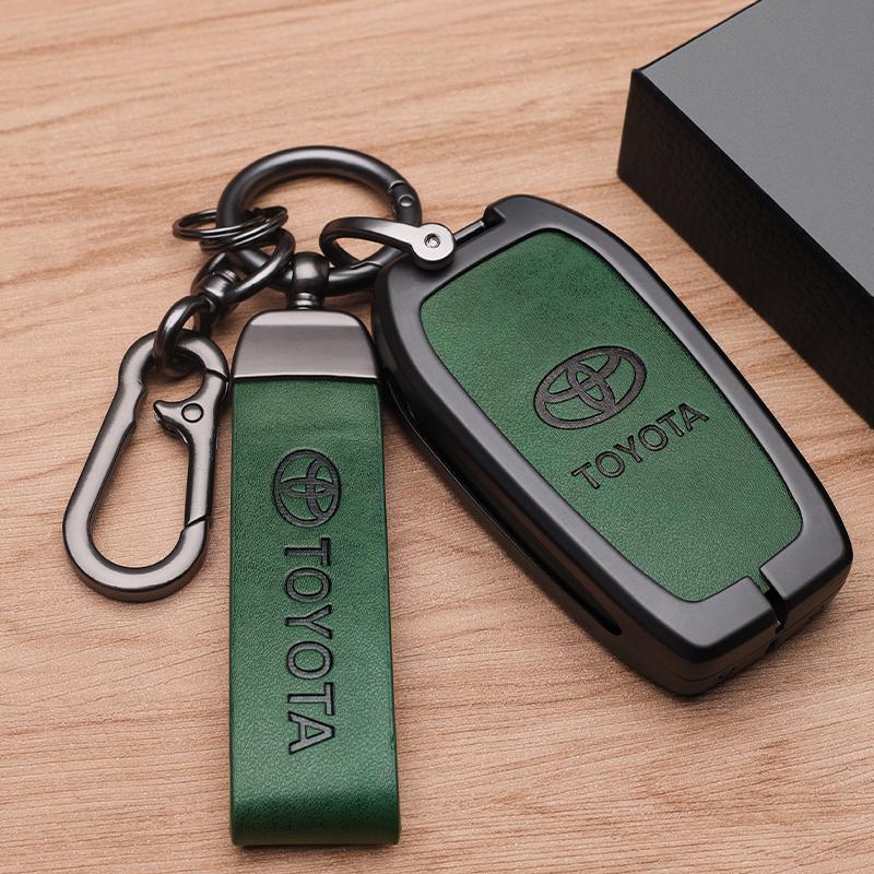 AOP1 Car Remote Key Case Cover for Toyota GR RAV4 Crown Hilux Fortuner Corolla SE 2023 Camry Yaris Land Cruiser Prado Venza Accessory