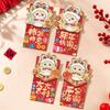 4pcs Traditional 3D New Year Money Pocket Cartoon Gifts Packing Bags  Celebration Party