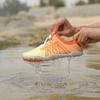Herren Barfuß Flats Weite Handfläche Fahrschuhe Damen Orange Wasser Aqua Schwimmen Flussaufwärts Schuhe Yoga Fitness Schuhe Große Größe