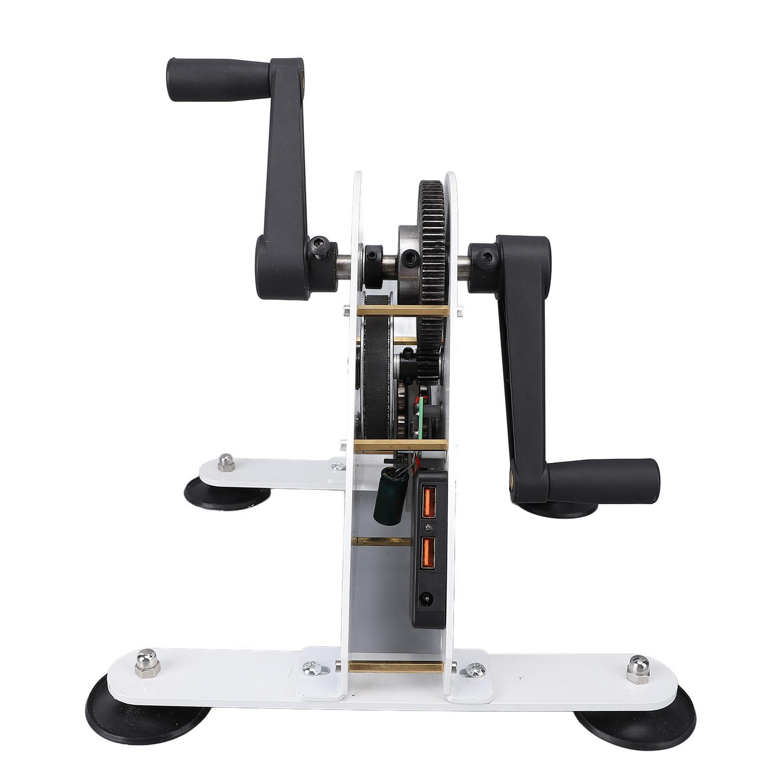 

Генератор с ручным приводом 100 Вт, USB-интерфейс, выход DC135 В, портативный аварийный резервный генератор с ручным приводом