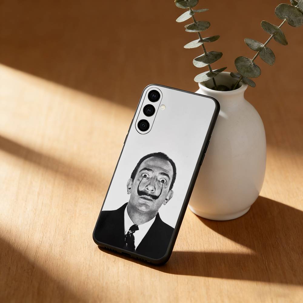 Artist S-Salvador Dalí Phone Case For Samsung Galaxy A91,80,73,72 ,71,53,52,32 ,31,22,21s,20,Soft Black Case
