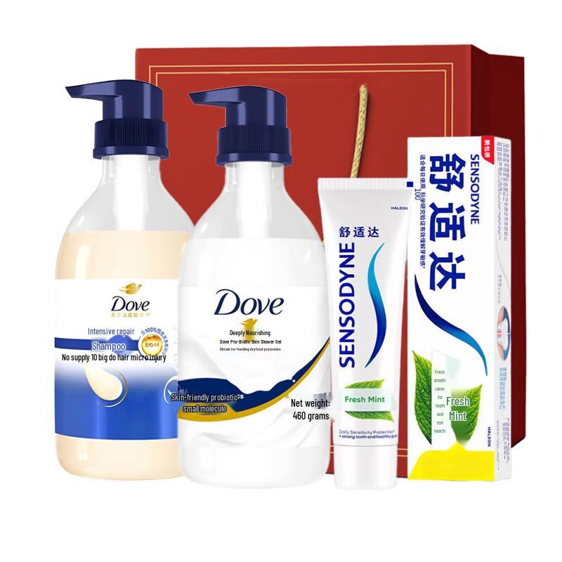 Dove Intensive Hair & Body Care Set