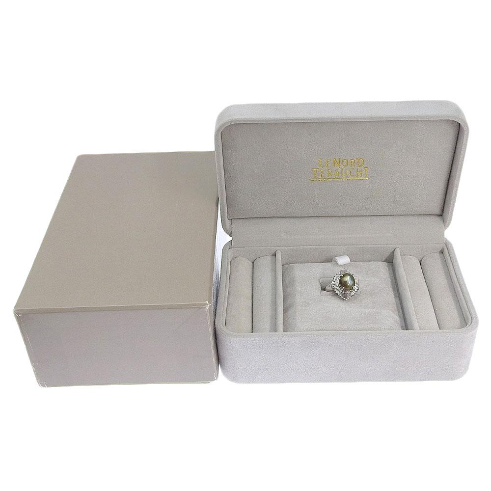 Ring Pt900Platina/Krysoberyll Katteøye/diamant #5.6(US størrelse) 10.6g Kvinner Brukt