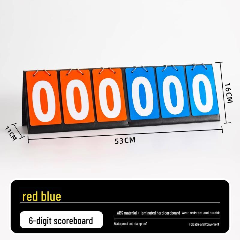 Flip Scoreboard for Billiards, Football, Basketball