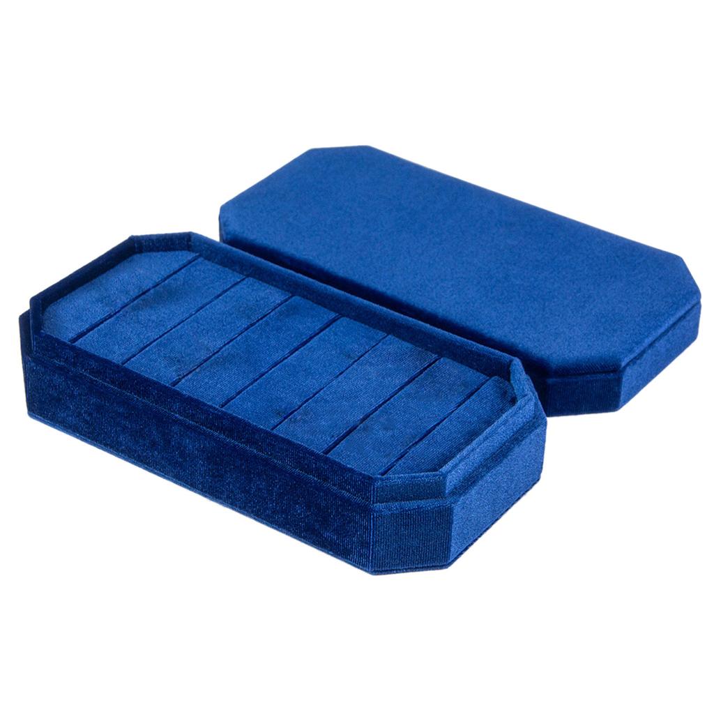 Jewelry Box Jewelry Organizer Small Jewelry Rings Box Velvets Material Portable Jewelry Storage Box for Storage Display