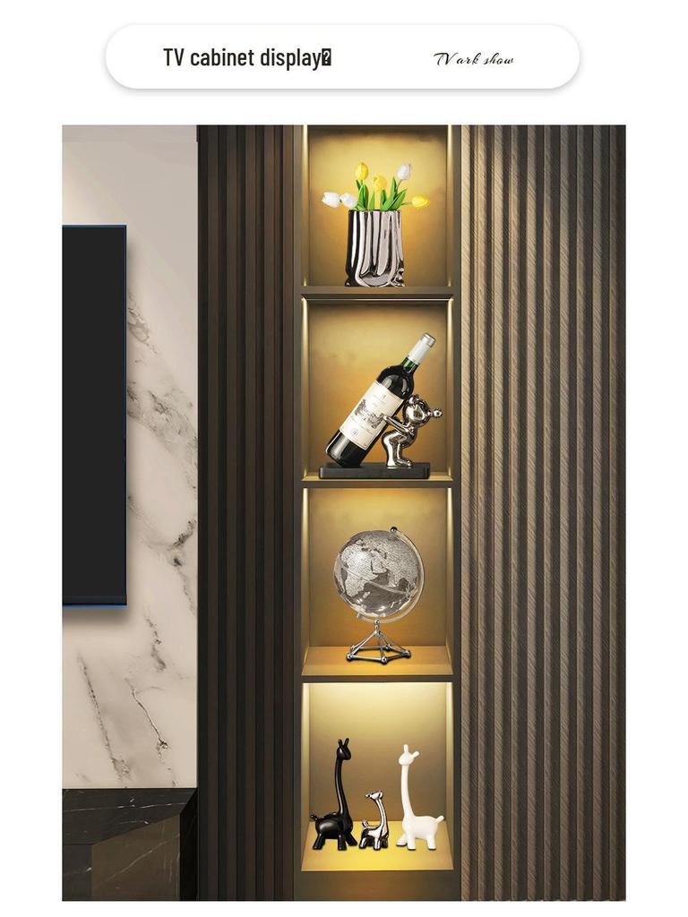 Dekoracja Jelenia Biała Porcelana Dekoracja Domu do Salonu lub Gabloty na Wino