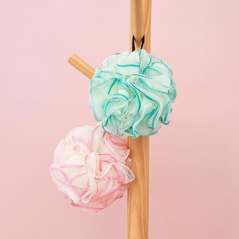 Durable Non-Dispersing Bath Ball Scrubber for Adults