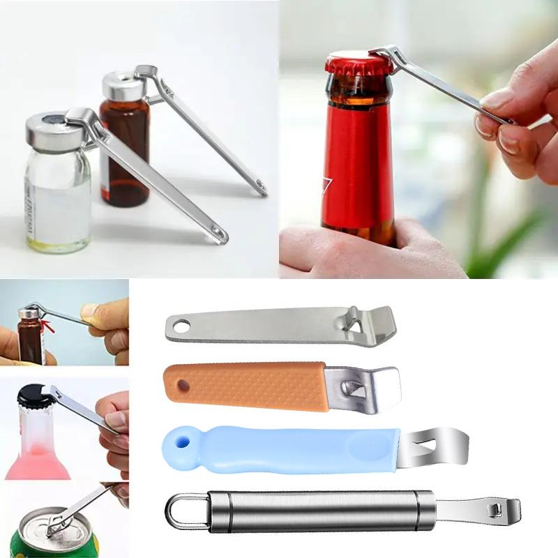 1/3pcs Portable Stainless Steel Oral Liquid Bottle Opener Nurse Tool Ampule Bottle Opener For Medicine & Beer Bottles