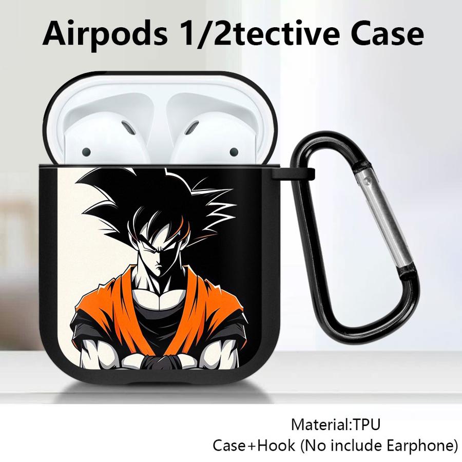 Estuches para Auriculares de Dibujos Animados Dragon Ball Funda para Airpods Pro2 3 Pro 1 4 2 Pro3