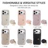 Crossbody Long Lanyard Leather Cards Solt Wallet Case For iPhone 17 Pro Max 16 Plus 15 14 13 Built in Makeup Mirror Bag Cover