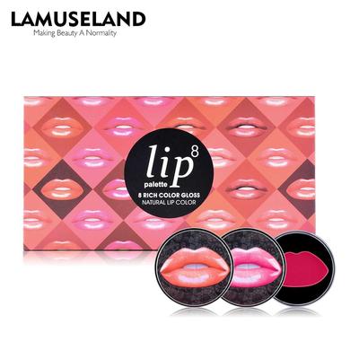 8 Colors Waterproof Lipstick Natural Long-Lasting