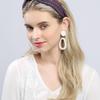 LALA Bohemian Imported Hairband - D Navy