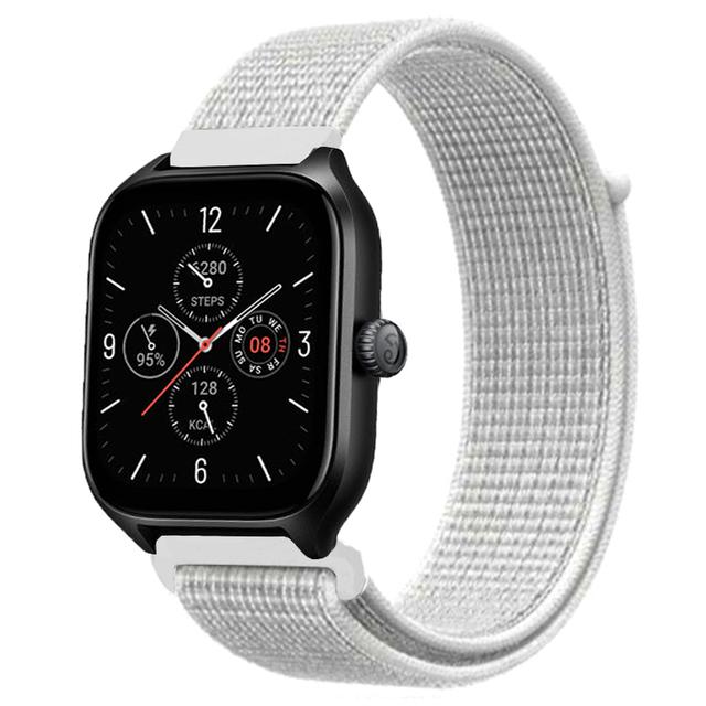 20mm 22mm Nylon Loop Band For Amazfit GTS 4/3/3pro/2e/GTS 2 Mini/GTR 4 47mm/GTR 2/Stratos 2 3 Strap For Amazfit Bip 3 Pro Correa