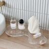 Transparente Acryl Wolkenform Kosmetikschale Unregelmäßiger Aromatherapie-Ausstellungsständer Desserttisch