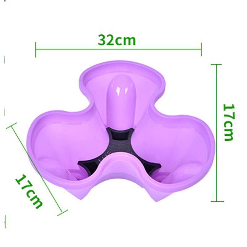 Kunststoff-Blumentopf Vertikaler Mehrschichtiger Pflanzkasten Gemüsegarten Erdbeertopf Kreativer Balkon-Pflanzbehälter