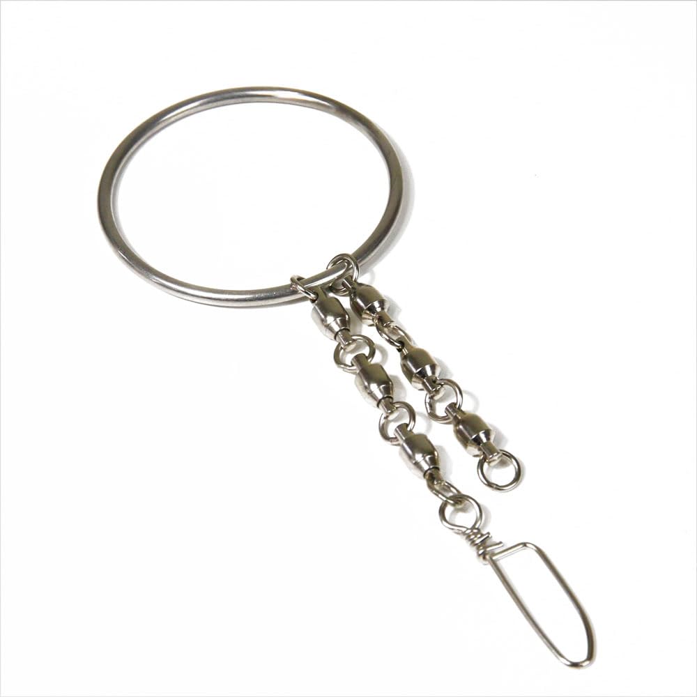 Deep Sea Fishing Tackle, Okitsuri Honpo, Bearing Twister Ring, S/M/L Sizes, Deep Sea Ring, Twister Ring (S)