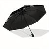 1pc Midnight Moonlit Skull Pattern Umbrella, Fashionable, Personalized, High-Value Folding Umbrella, a Must-Have for Summer, 8-Rib Durable Iron F