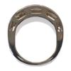 HERMES  #7(JP Size) 50  ring Silver925 Women