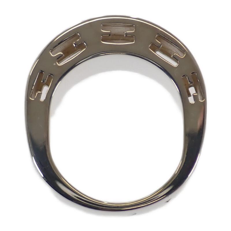 HERMES  #7(JP Size) 50  ring Silver925 Women