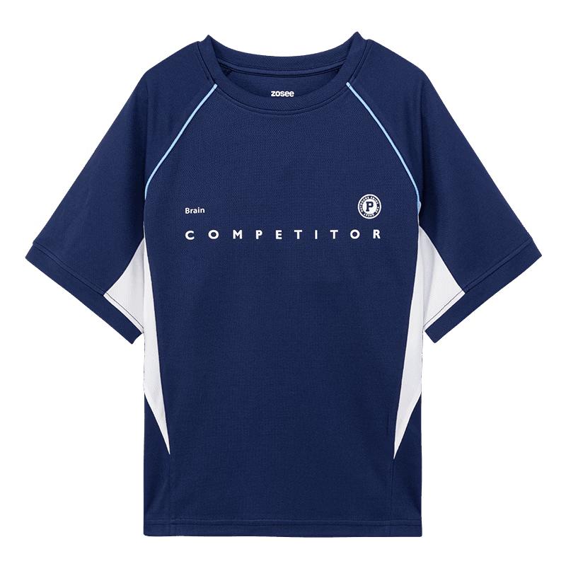 Zuoxi Boys 2026 Quick-Dry Short Sleeve T-Shirt 160