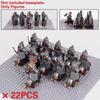 Medieval Dwarf Wild Boar Chariot Army Figures Set Mini Lord Building Blocks Bricks Toy