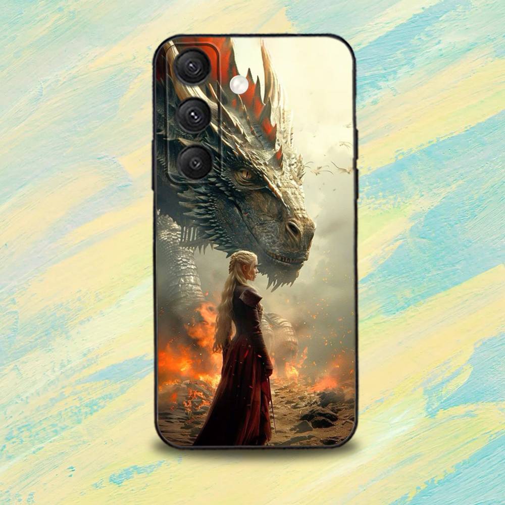 Dragon ThroneS Of Glass-S Phone Case For Samsung S25,S24,S10,S22,S21,S20,S23,Ultra,Plus,Lite,FE,Soft Silicone Black Cover SamsungS25