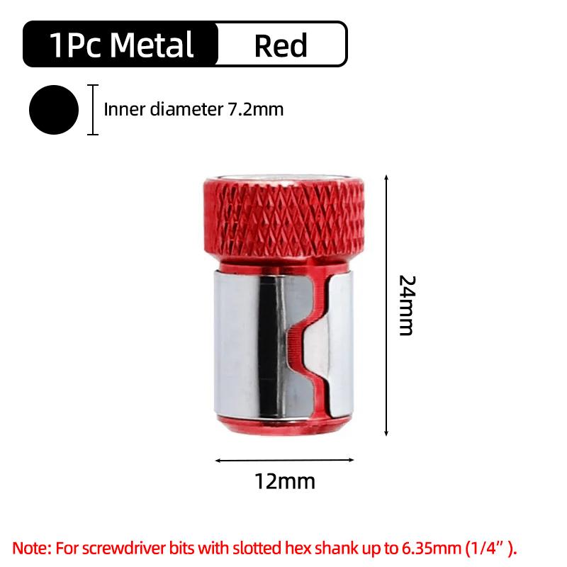 Magnetický držák bitů Magnetický kroužek Silný magnetizér Demagnetizér 6,35 mm Křížový držák bitů Ruční nářadí