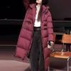 Down Jacket Women's New Winter Long Down Pinghu Down Jacket Large Size