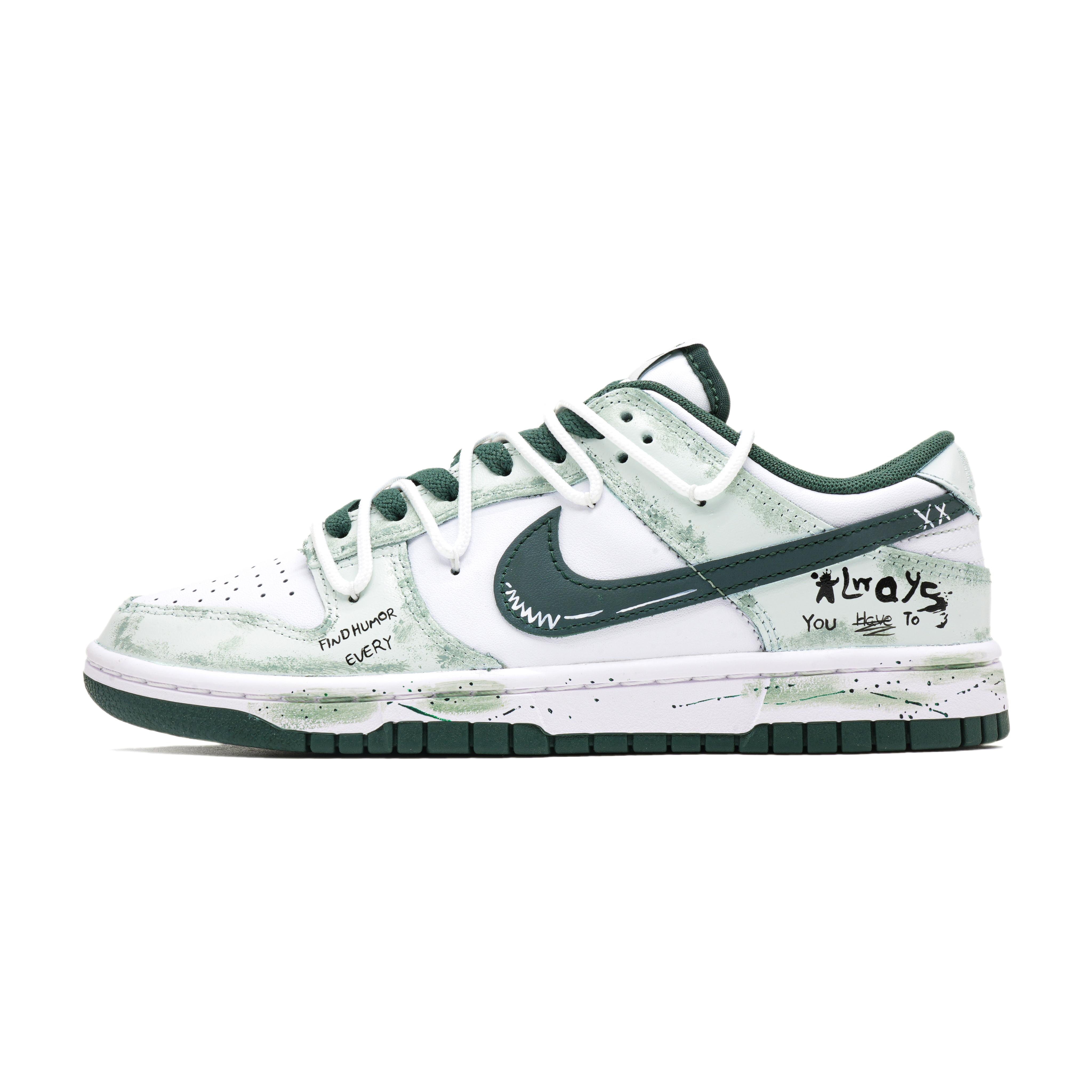 

Nike Dunk The Wizard Of Oz Slip Resistant Abrasion Resistant Slip Resistant Abrasion Resistant Low top Skateboard Shoes DD1391-101(Team861-) 35.5