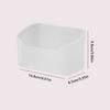 1pc - Bathroom bedroom desktop storage box, used for cosmetics, lipstick, perfume, skin care products, cosmetics tray box
