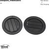 2x Black Roof AC Heat Air Vent For 2015- Ford Expedition 3.5L V6 FL1Z19893AH