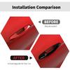 RT-TCZ Door Handle Cover Trim Decoration Exterior Accessories for Ford Mustang 2015-2023 (Black)