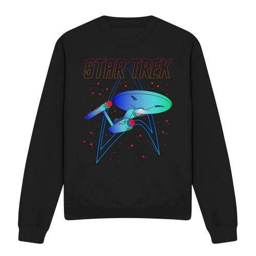 STAR TREK Unisex Adult Neon Sweatshirt