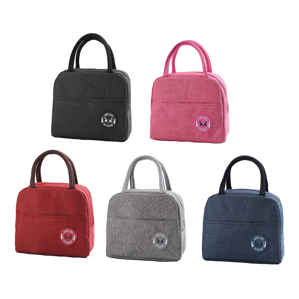 6L Portable Waterproof Food Box Aluminum Film Thermal Bento Tote