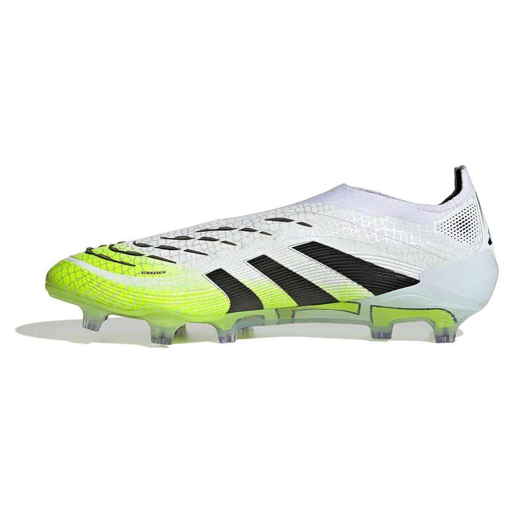 Adidas predator elite football boots laceless white