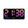 Desktop Clock With LED Numbers And Dual Alarm For Office 7. Display Time